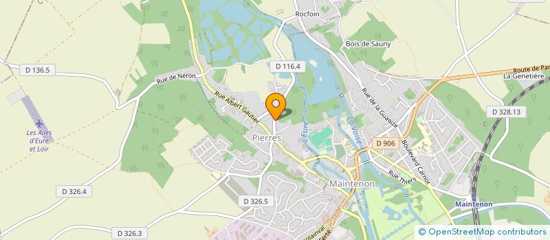 localisation de l'entreprise FINANCIERE BOURGINE à SAINT-MARTIN-DE-NIGELLES