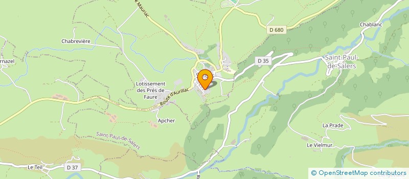 localisation de l'entreprise FINANCIERE BOUYGE  SALERS