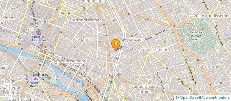 localisation de l'entreprise FINANCIERE BRAMI  PARIS