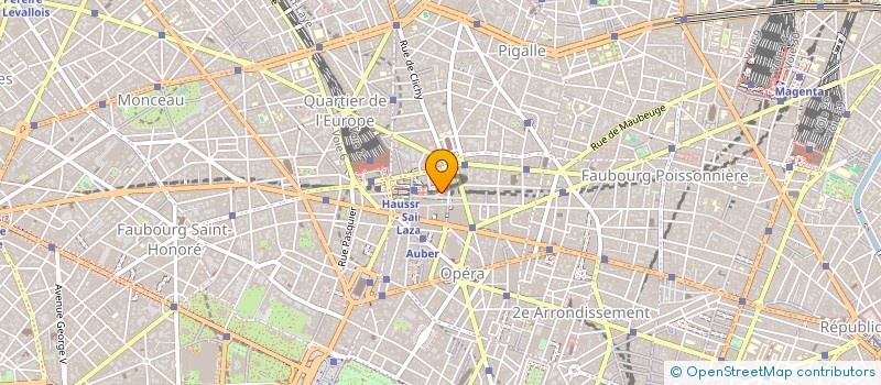 localisation de l'entreprise FINANCIERE BRUGELINE  PARIS