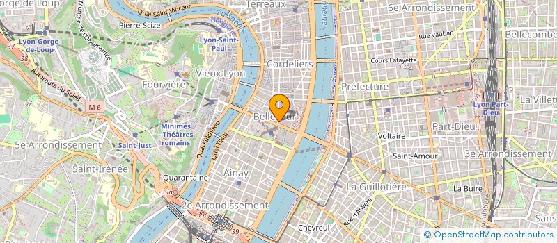 localisation de l'entreprise FINANCIERE BULLDOG  LYON