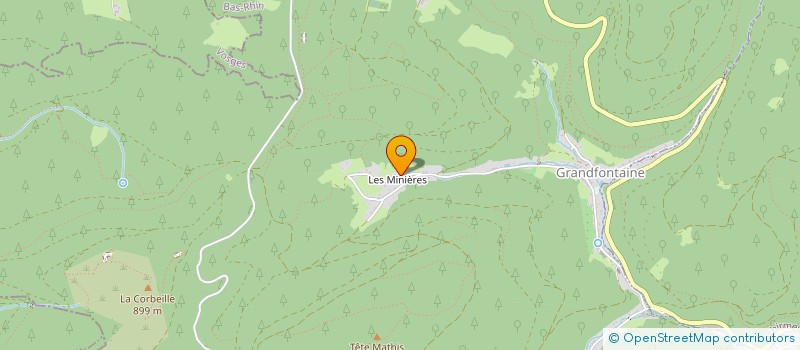 localisation de l'entreprise FINANCIERE BUZEA  GRANDFONTAINE