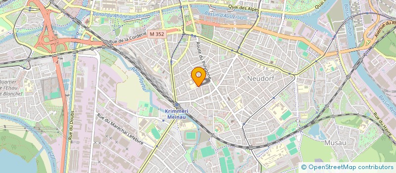 localisation de l'entreprise FINANCIERE C à STRASBOURG