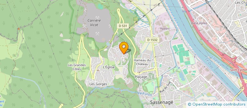 localisation de l'entreprise FINANCIERE C C  FONSORBES