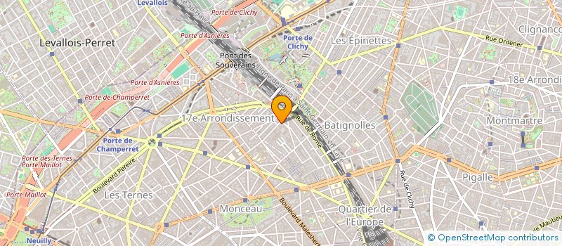 localisation de l'entreprise FINANCIERE C.R.B  PARIS