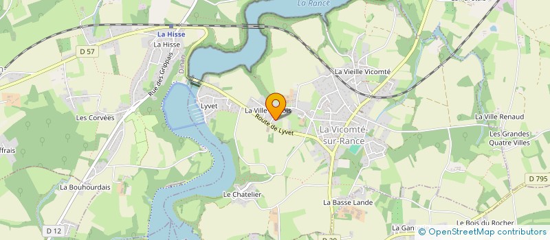 localisation de l'entreprise FINANCIERE C2H  SAINT-MALO