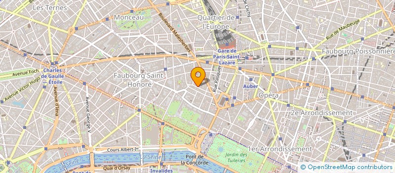 localisation de l'entreprise FINANCIERE CABE  PARIS