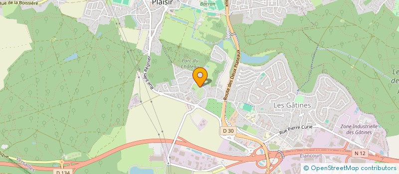 localisation de l'entreprise FINANCIERE CADMOS à PLAISIR