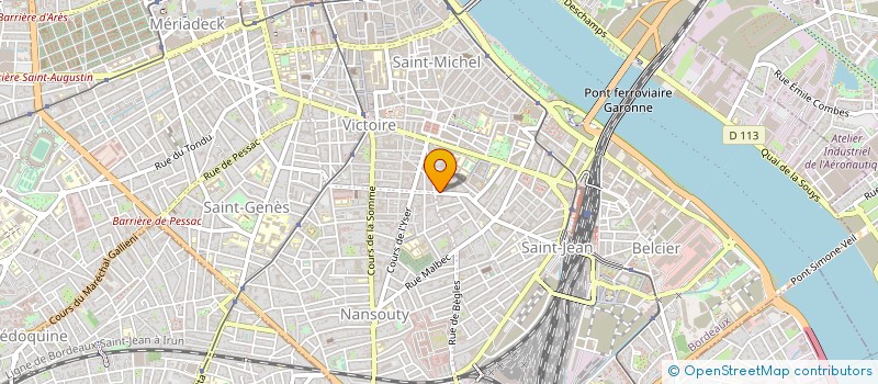 localisation de l'entreprise FINANCIERE CAESAR'S à BORDEAUX