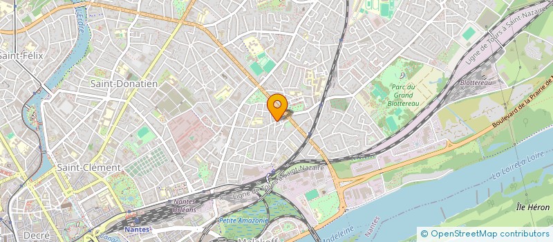 localisation de l'entreprise FINANCIERE CAILLON  NANTES