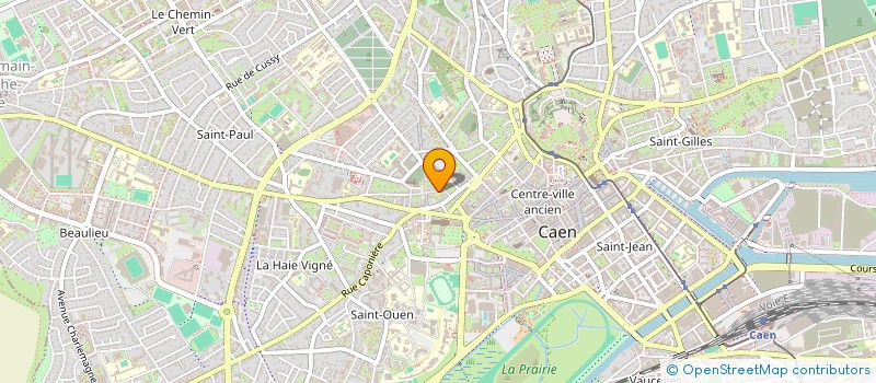 localisation de l'entreprise FINANCIERE CANOPEE à CAEN