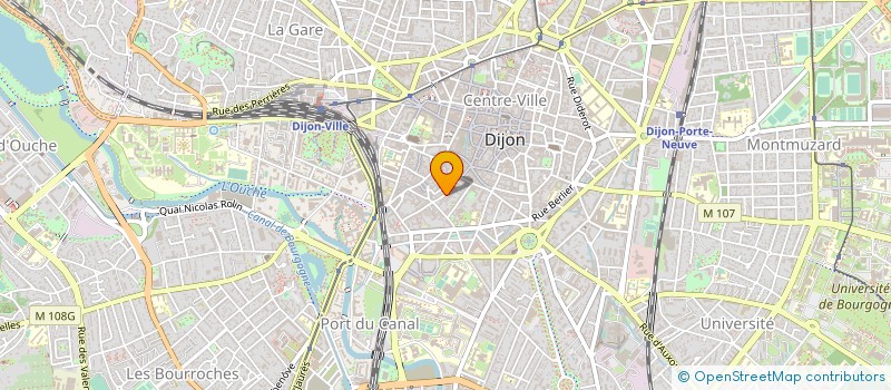 localisation de l'entreprise FINANCIERE CARGOHUB  DIJON