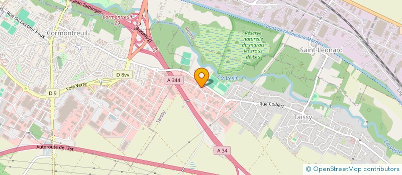 localisation de l'entreprise FINANCIERE CARVALHEIRO  TAISSY