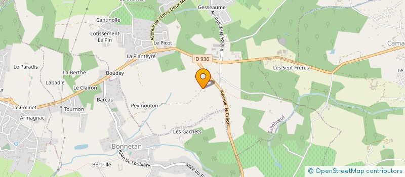 localisation de l'entreprise FINANCIERE CAUSSE  SALLEBUF