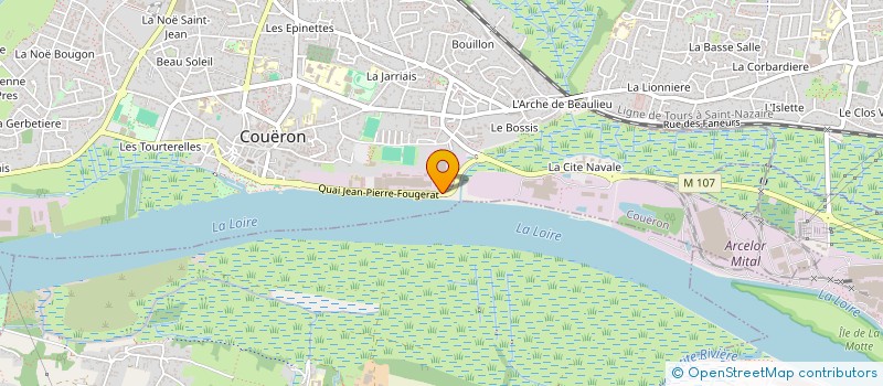 localisation de l'entreprise FINANCIERE CC à COUERON
