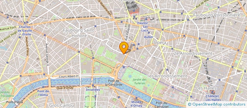 localisation de l'entreprise FINANCIERE CENTRAL à NEUILLY-SUR-SEINE