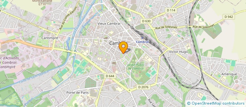 localisation de l'entreprise FINANCIERE CEPHASYS INVESTMENTS à CAMBRAI