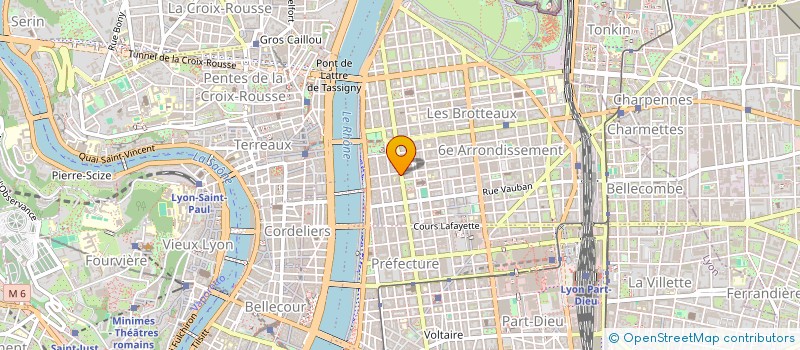 localisation de l'entreprise FINANCIERE CHALOUPE à LYON