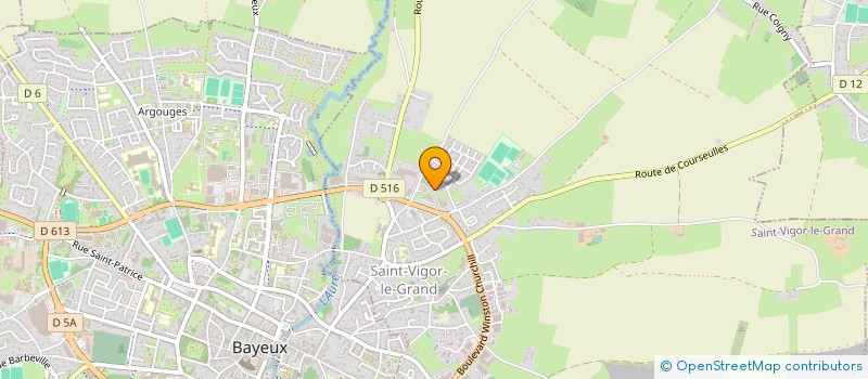 localisation de l'entreprise FINANCIERE CHAPON-DESMONTS  SAINT-VIGOR-LE-GRAND