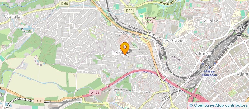 localisation de l'entreprise FINANCIERE CHARLE à PALAISEAU