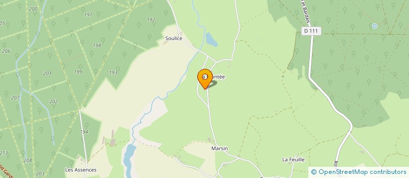 localisation de l'entreprise FINANCIERE CHARLINE  CERILLY