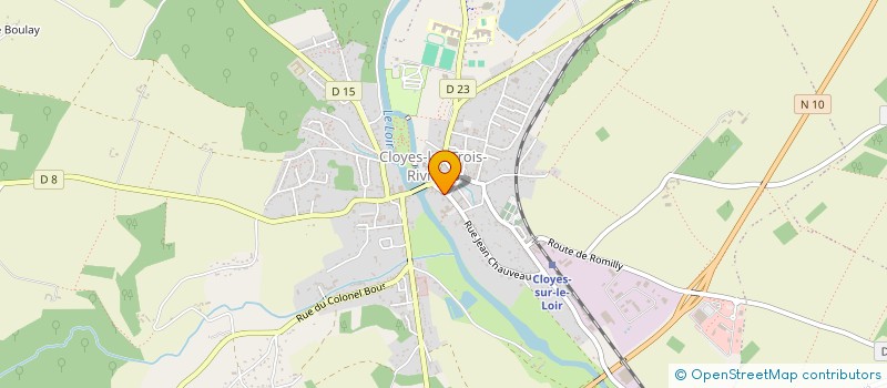 localisation de l'entreprise FINANCIERE CHARRON-EMERY à CLOYES-LES-TROIS-RIVIERES