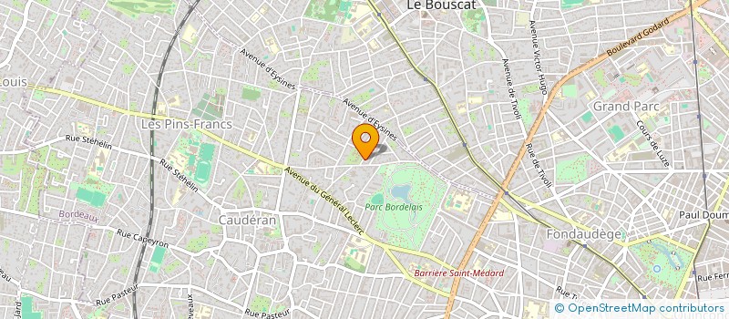 localisation de l'entreprise FINANCIERE CHATONNET à BORDEAUX