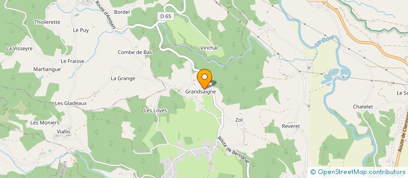 localisation de l'entreprise FINANCIERE CHEREAU  SAINT-FERREOL-DES-COTES