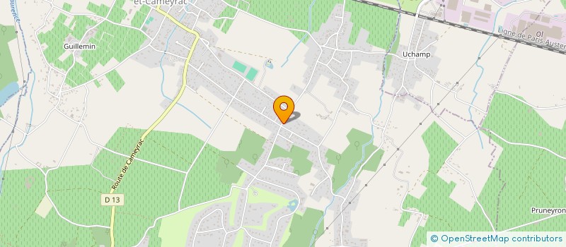 localisation de l'entreprise FINANCIERE CHIRON à SAINT-SULPICE-ET-CAMEYRAC