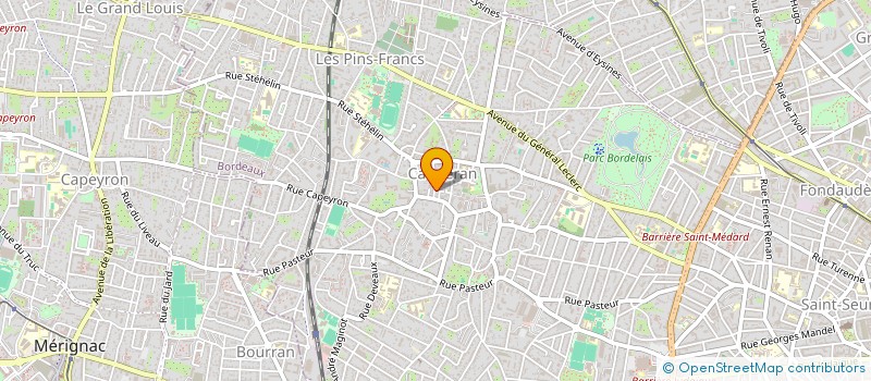 localisation de l'entreprise FINANCIERE CHOUKROUN  BORDEAUX