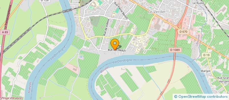 localisation de l'entreprise FINANCIERE CHRISTIAN MOUEIX à LIBOURNE