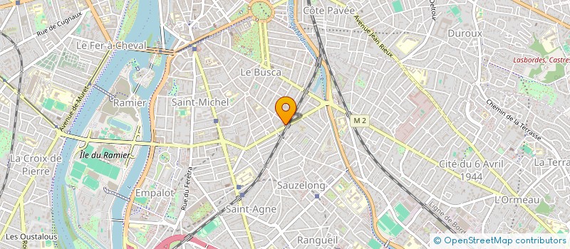 localisation de l'entreprise FINANCIERE CIBA à TOULOUSE