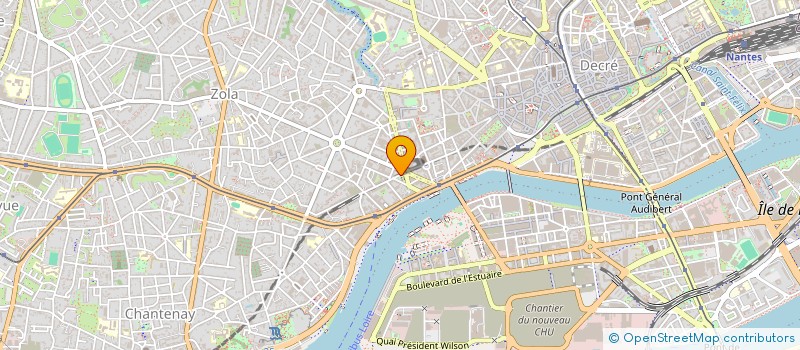 localisation de l'entreprise FINANCIERE CJBM  SAUMUR