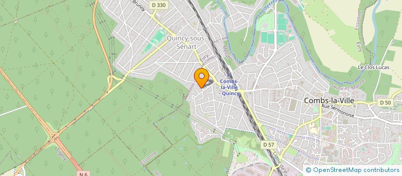 localisation de l'entreprise FINANCIERE CM77  COMBS-LA-VILLE