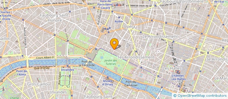 localisation de l'entreprise FINANCIERE COLLIGNON  PARIS