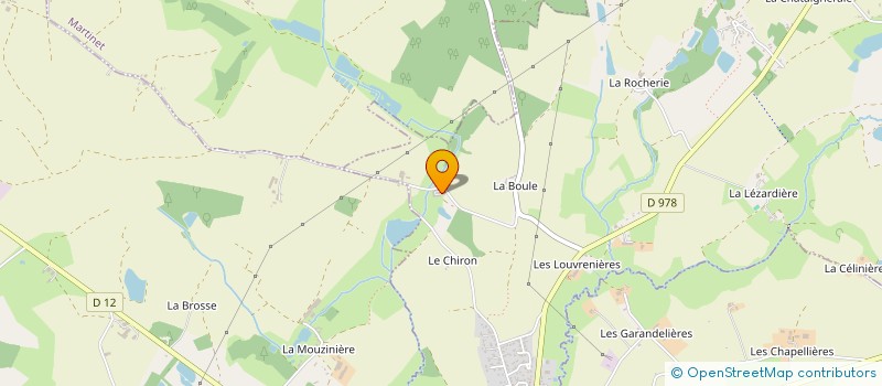 localisation de l'entreprise FINANCIERE COLLINEAU  SAINT-GEORGES-DE-POINTINDOUX