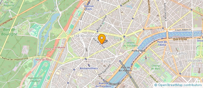 localisation de l'entreprise FINANCIERE CONCORDE  PARIS