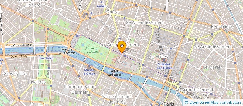 localisation de l'entreprise FINANCIERE CONCORDE CAPITAL à PARIS