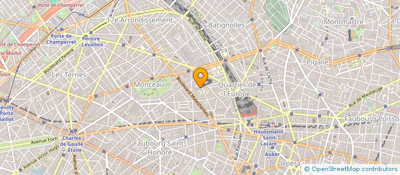 localisation de l'entreprise FINANCIERE CONSEILS ASSOCIES  PARIS