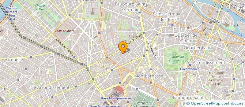 localisation de l'entreprise FINANCIERE CONTI  PARIS