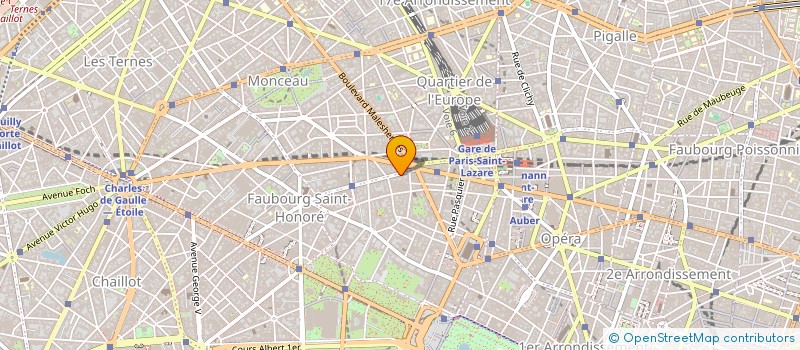 localisation de l'entreprise FINANCIERE CONTINENTALE à PARIS