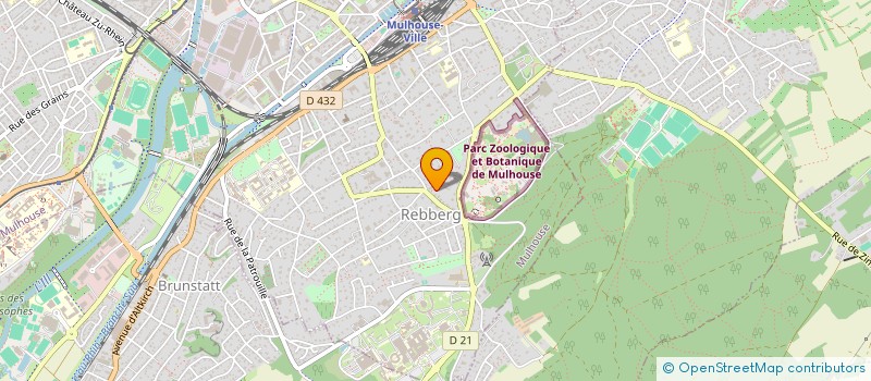 localisation de l'entreprise FINANCIERE CORALIEN  RIEDISHEIM