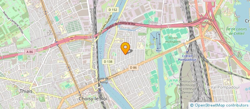 localisation de l'entreprise FINANCIERE CORBIN DE COULANGES à CHOISY-LE-ROI