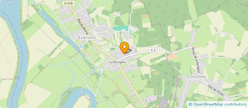 localisation de l'entreprise FINANCIERE CORENTIN ROLLET  EPERVANS