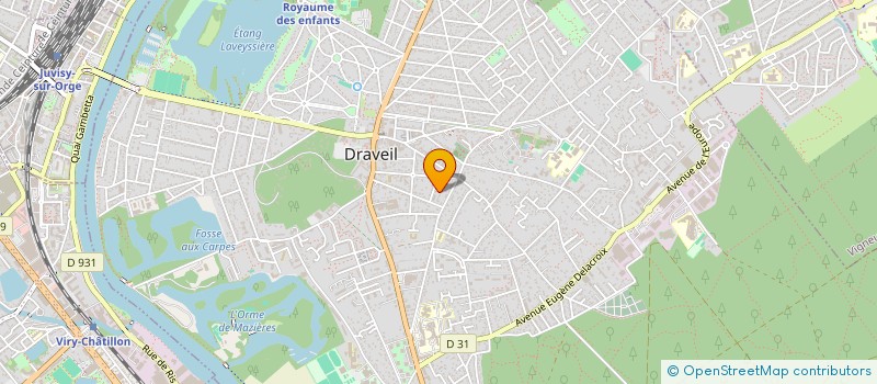 localisation de l'entreprise FINANCIERE CORREAS à DRAVEIL