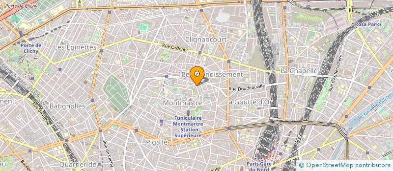 localisation de l'entreprise FINANCIERE CORSAIRE  PARIS