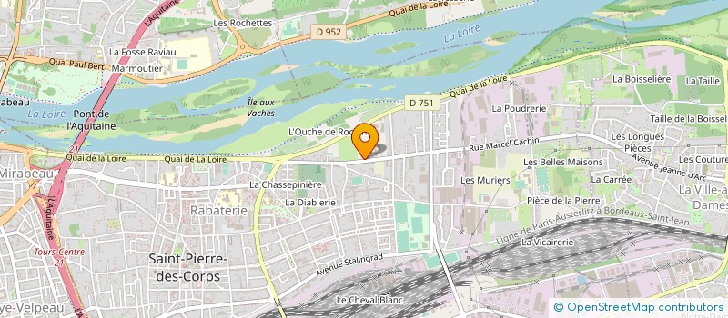 localisation de l'entreprise FINANCIERE COSMI  SAINT-PIERRE-DES-CORPS