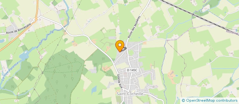 localisation de l'entreprise FINANCIERE CP  SAINT-CORNEILLE