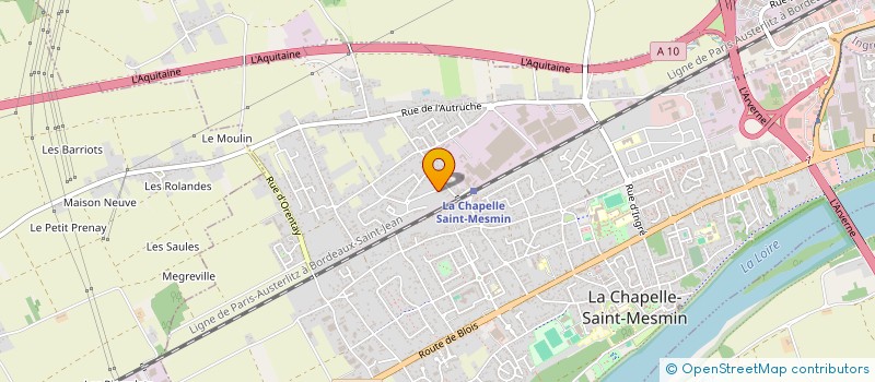 localisation de l'entreprise FINANCIERE CSLL à LA CHAPELLE-SAINT-MESMIN