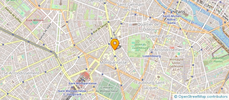 localisation de l'entreprise FINANCIERE CTB  PARIS